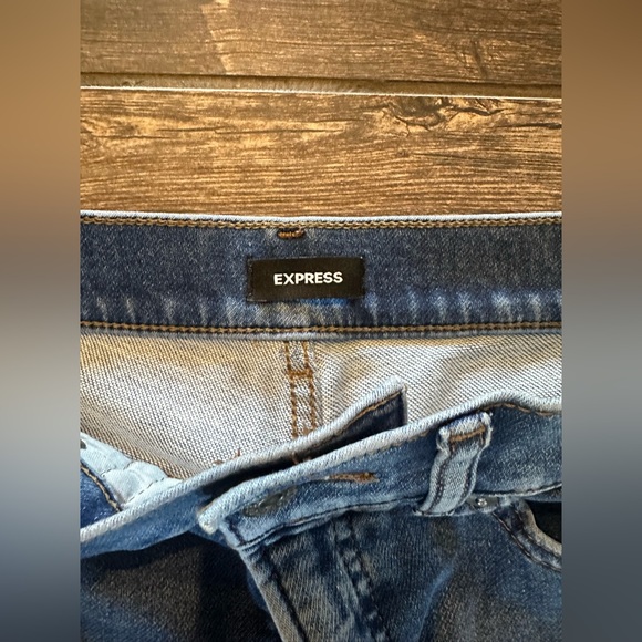Women’s size 10 Jean lot- Express & American Eagle - Picture 3 of 13